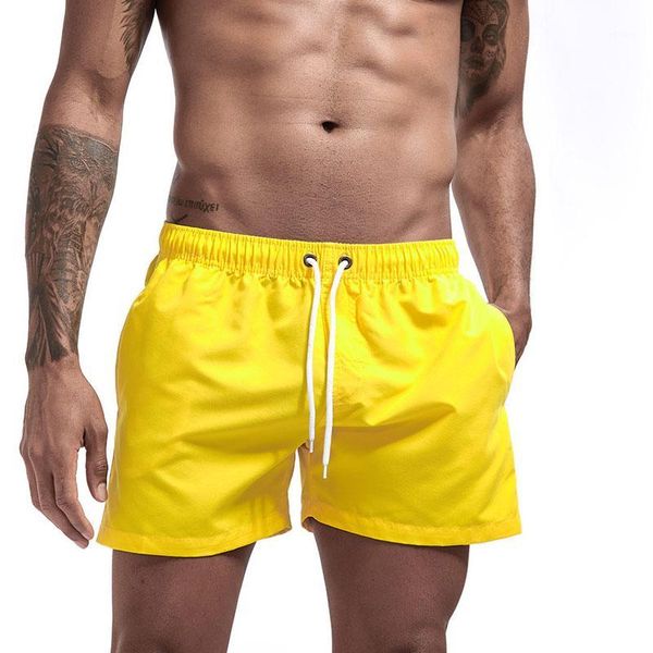

board short summer new arrival bathing beach boxershorts gailang shorts beach male swimwear compression short 20201, White;black