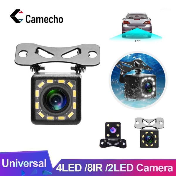 

camecho car rear view camera 4/8/12 led night visions car rear view camera backup reverse parking for universal1