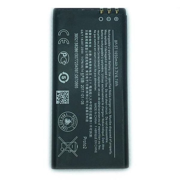 Nuove batterie BP-5T originali di zecca per Nokia Lumia 820 820T Freccia RM-878 825 Batteria di sostituzione del telefono