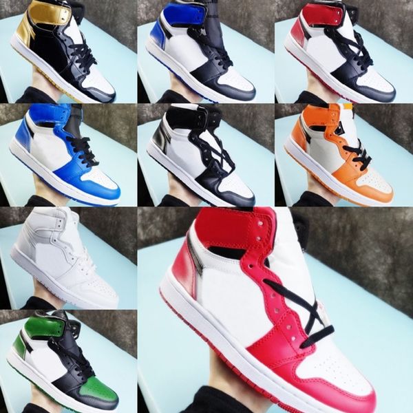 

1 1s women mens basketballs shoes game royal bred trainers sports sneakers