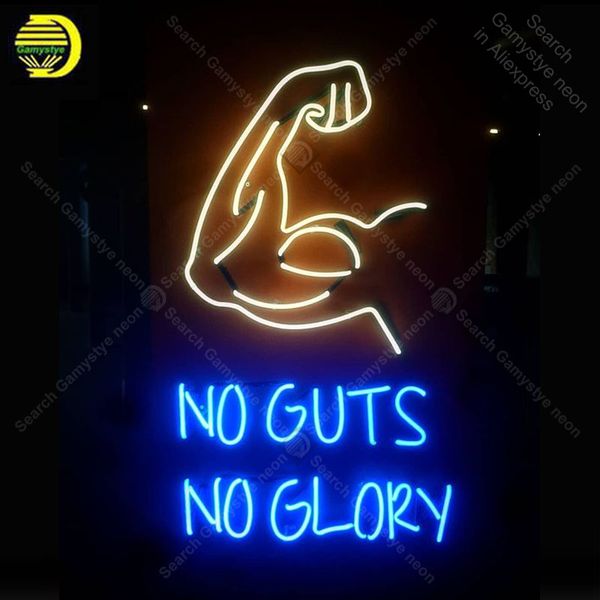 

neon sign for no guts no glory neon light sign decorate windower store display beer express tubes neon lights light up wall sign
