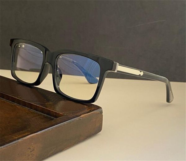 

new fashion design optical eyewear vagilan ii square frame classic simple popular style transparent eyeglasses, Black