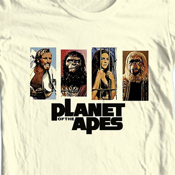 

planet of the apes t-shirt original vintage 1960s retro movie sci fi graphic harajuku men tee shirt sport hooded sweatshirt hoodie