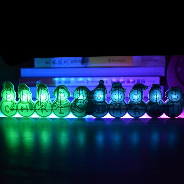 

девушка \ 's музыкальный diy kit jewelry box хранения с рождеством снеговика, лебединое озеро tune