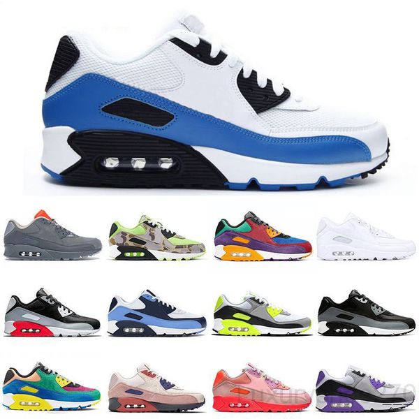 

2021 new 90s sports shoes 90 men women black white infrared recraft royal denham outdoor sneakers classic designers shoes x693 ty5c