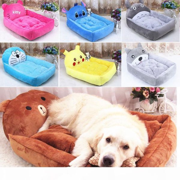 

pet dog bed animal cartoon shaped dog house sofa puppy flannel kennel cat litter pet cat mats big dog bed cat kennel plush mat