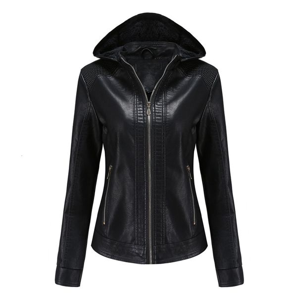 

2021 new pu jacket 6rw1, Black;brown