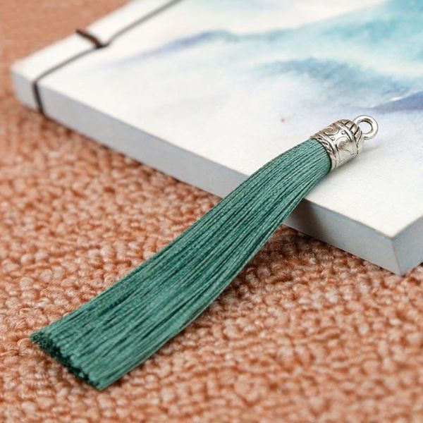 

wholesale 12pcs lot alloy cap tassel silk fringe bangs tassel trim decorative tassels for curtains home decoration accessories h jllwbm