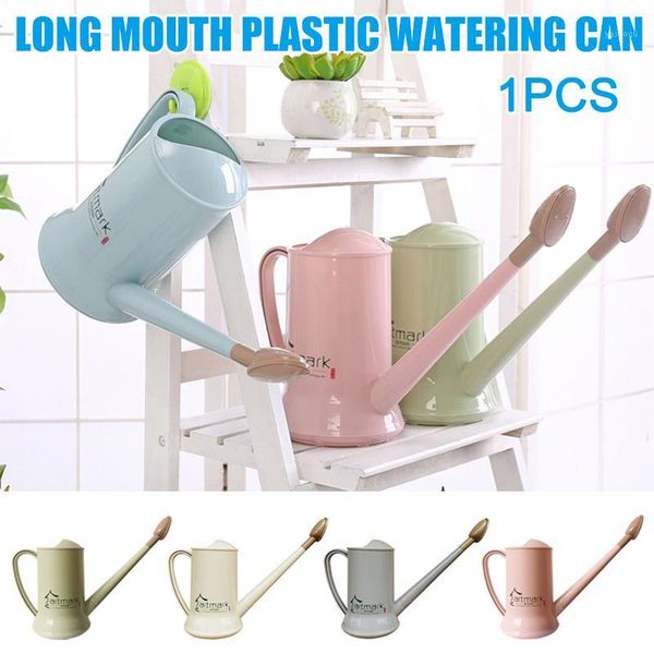 

plastic watering can indoor watering pot for home decor long stem spout i881