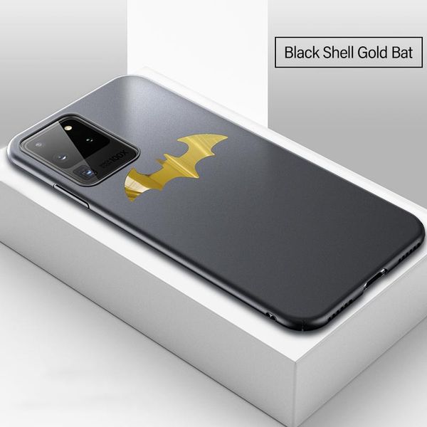 

ultra-thin metal bat matte pc phone case for samsung galaxy s20 s10 e 5g s9 s8 note 20 10 9 8 plus sqcqnh home2006