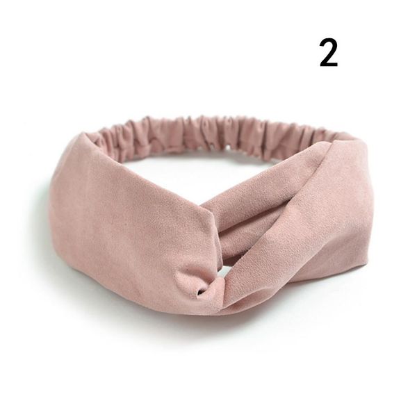 

suede twist turban women hair band bows elastic headkerchief sport hairbands head band knot headband for girls headwear headwrap q sqcmpt
