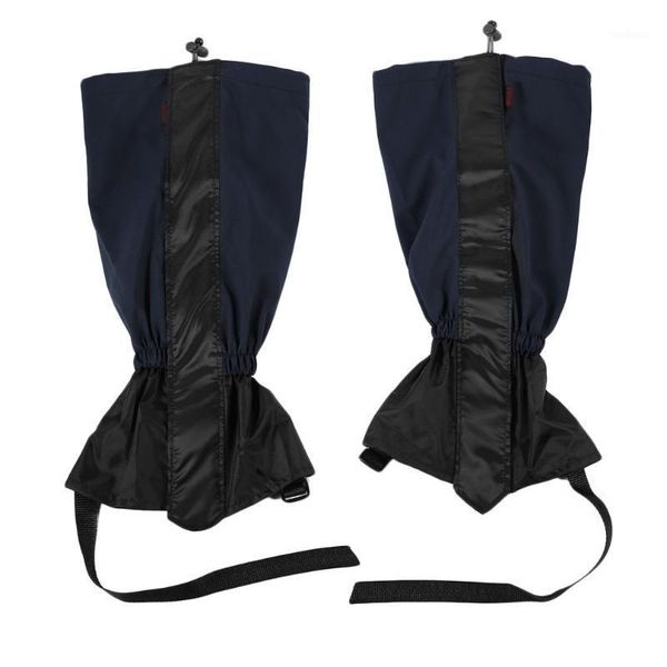 

arm & leg warmers 1 pair hiking gaiters outdoor waterproof walking mountain hunting trekking desert snow legging gaiters1, Black