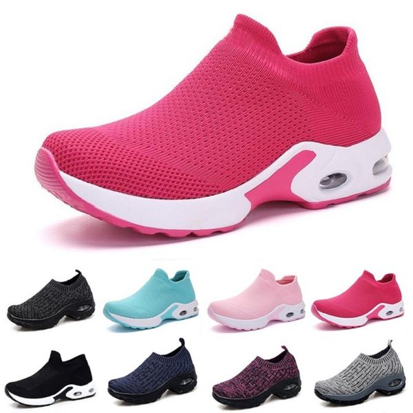 

style116 fashion men running shoes white black pink laceless breathable comfortable mens trainers canvas shoe sports sneakers runners 35-42, Black;white
