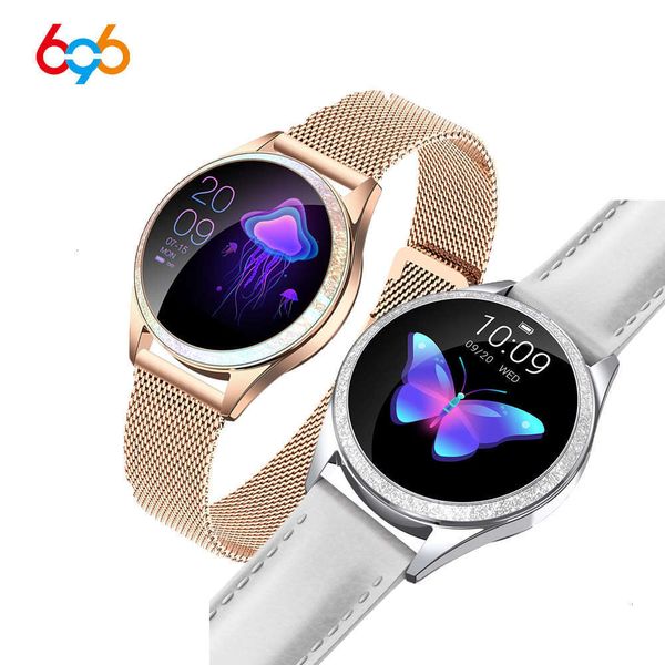 

new fashion smart bracelet kw20 women's physiological period heart rate and blood prsure monitoring ip68 waterproof sports watchbgt