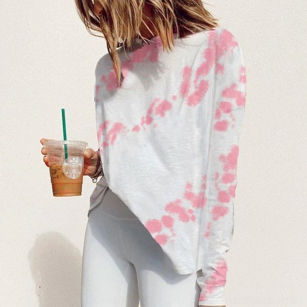 

uhsw6 2020 new digital digitalwhite round neck t-shirt sleeve printed neck new long digital digitalwhite round 2020 long sleeve printed t-sh, White