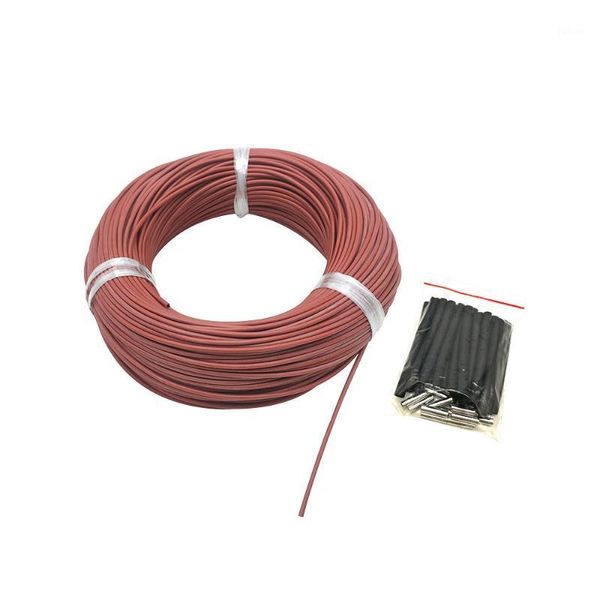 

smart electric heaters 6k carbon fiber heating wire line warm floor cable for greenhouse infrared cable1