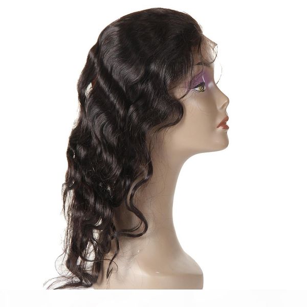 

360 lace frontal closures body wave straight hair frontal with baby hair peruvian malaysian mongolian indian brazilian virgin human hair 360, Black;brown