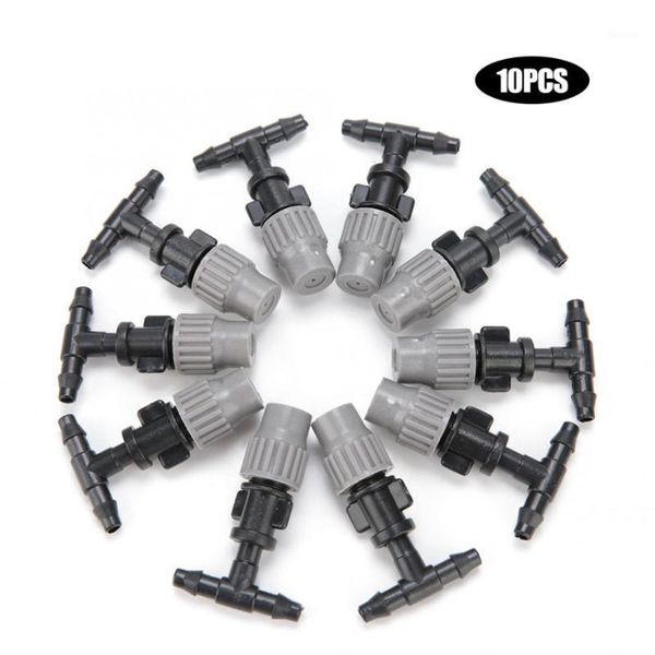 

gardening tools 10pcs micro drip irrigation kits plant self watering garden hose sprinklers connectors dripper1