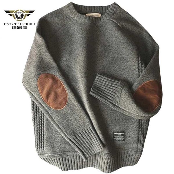 

sweater for men autumn winter printed knitted long sleeve retro casual style stripe pullover jumpers male warm sweaters 211221, White;black