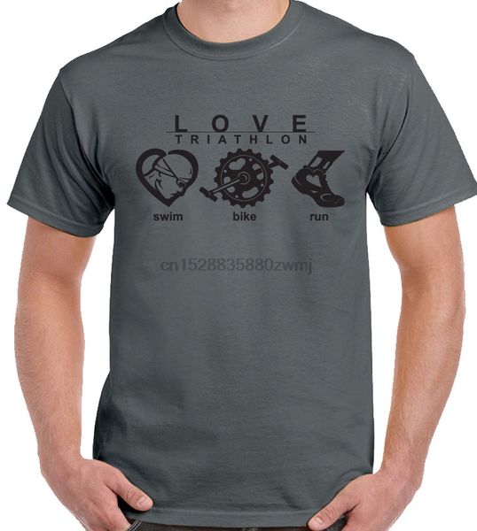 

love triathlon - mens t-shirt sporter kit new t shirts funny tee new funny sport hooded sweatshirt hoodie