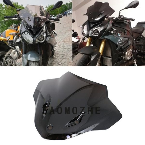 

motorcycle double bubble windshield windscreen screen for s1000r 2014 2020 2020 s 1000r 1000 r black iridium 17 181