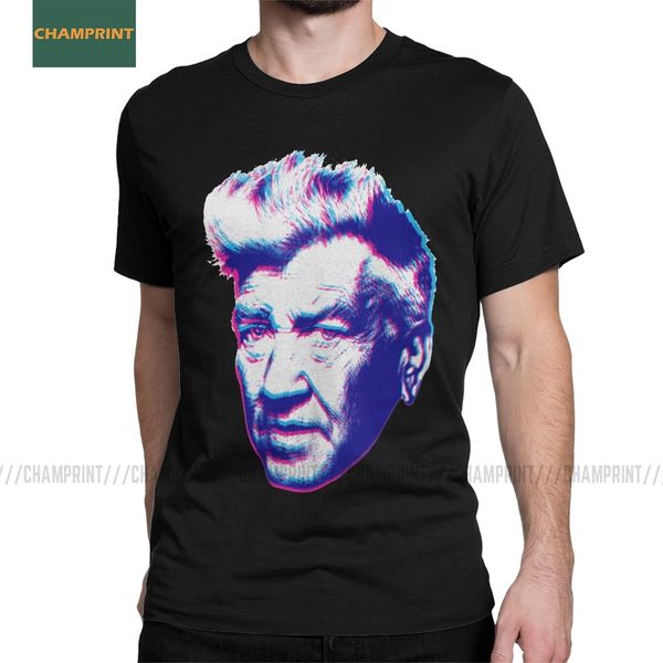 

men's david lynch vintage short sleeve film movie directed director round neck plus size sport hooded sweatshirt hoodie men t shirt