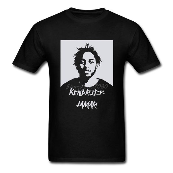 

kendrick lamar portrait t shirt custom short sleeve mens t shirts hip hop cool plus size o-neck men's clothes sport hooded sweatshirt h