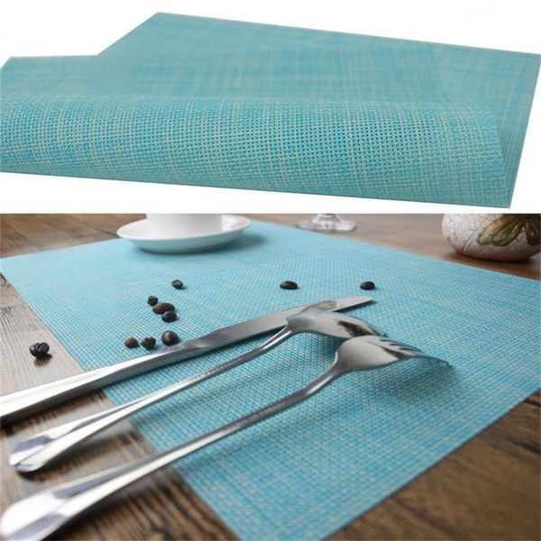 

restaurant kitchen placemats colorful cup mats table plate bowl pad heat insulation slip ressistant dining bar mat