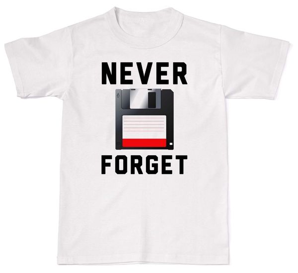 

summer sale fashion never forget retro floppy disk nerd geek 3.5 t-shirt t shirt sport hooded sweatshirt hoodie