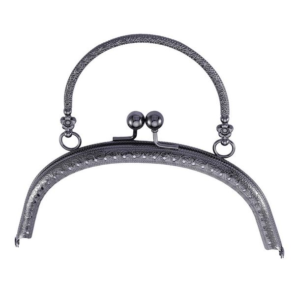 

16.5cm vintage поцелуй застежка замок arch рамка для сумки ручки кошелек блокировки монет сумка аксессуары металлические детали ручки wmtyda