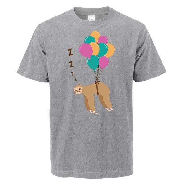 

sport sleepy sloth t-shirts men cute animal t shirts fashion tshirt men 100% cotton streetwear cute casual tee shirt homme tees