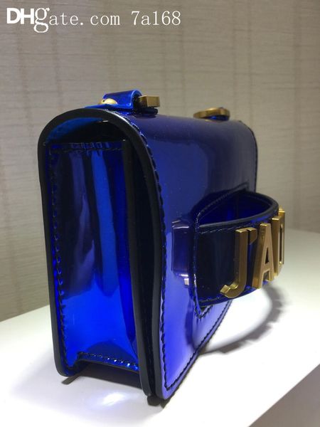 

ladies shoulder strap shoulder bag smooth cow patent leather meticulously produced 7a high-end boutique customization