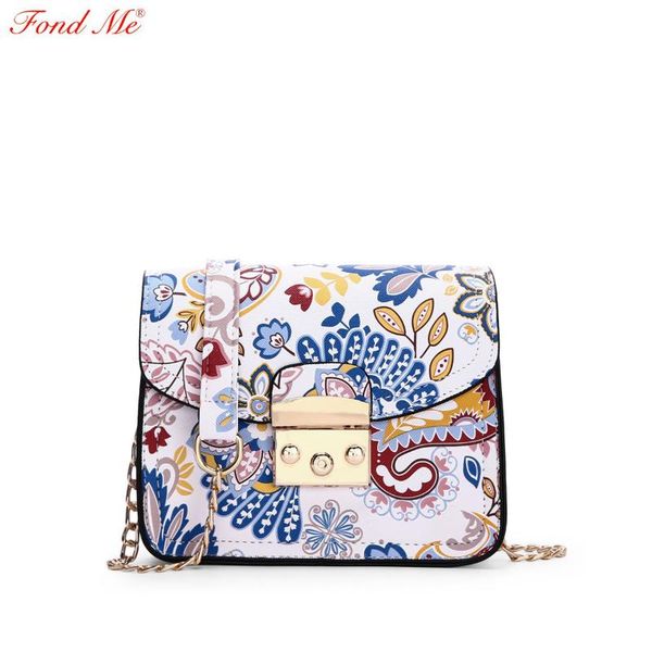 

new fashion printed shoulder crossbody small square bag