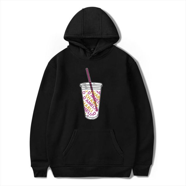 

moletom harajuku толстовка женщины толстовки мужчины charli damelio streetwear hoodie sudadera ropa mujer invierno homme толстовка 2020, Black