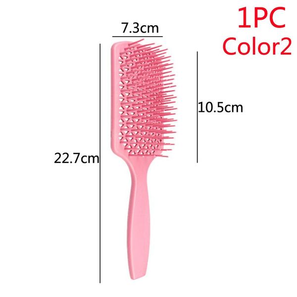 

scalp massage detangler hair brush large plate parting comb hairdressing beauty hair care styling tools q wmtpkz, Silver