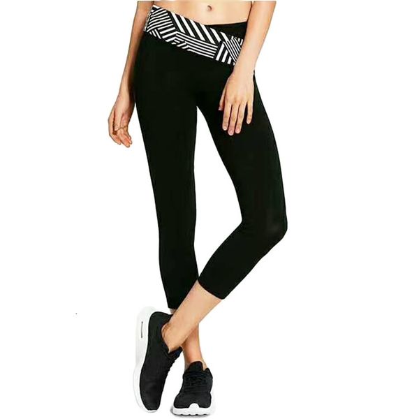 

classic black slim leggings women's fitness yoga shaping pants new capris