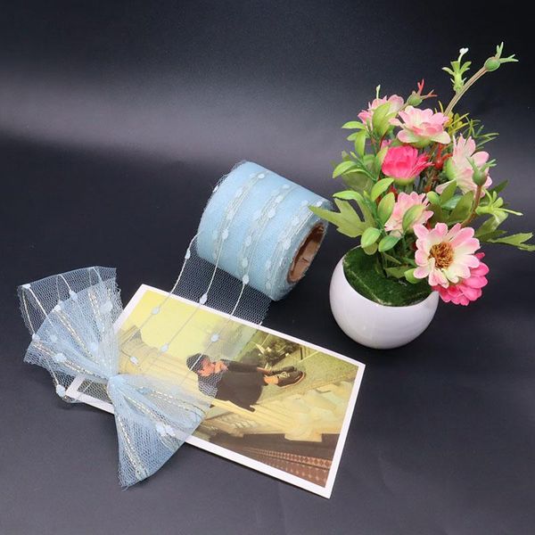 

25 место 6 см crystal tulle roll roll органза прозрачная марля детская детская душ факультет свадьба украшения автомобилей вечеринка главная