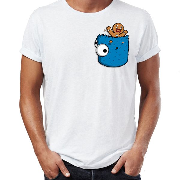 

men's t shirt pocket monster funny awesome artwork printed tee sport hooded sweatshirt hoodie