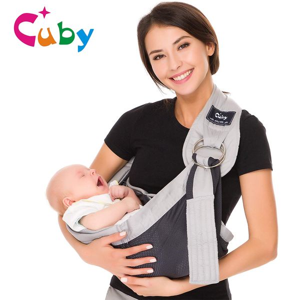 Bambino anello sling carrier morbido involucro involucro hipsit hipsit peaspe tessuto traspirante involucro del bambino traspirante kangaroo ergonomico per neonati Toddlers LJ200914