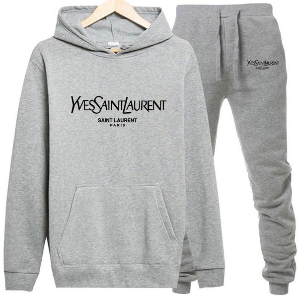 

tracksuit set 2 piece women hoodies pink printed hoodie sweatshirt female sport pullover suits women's sportwear suit, Gray