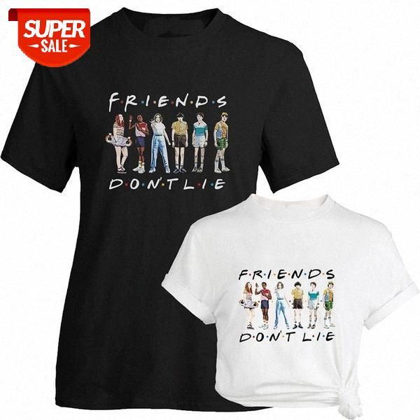 

friends don't lie stranger season 3 upside t shirt for women #zs2e, White