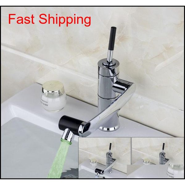 

wholesale- e-pak yanksmart led rotatable water tap bathroom sink faucet basin faucet kitchen swivel faucet qylwqg new_dhbest