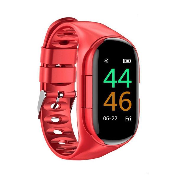 

m1 color screen smart bracelet bluetooth headset two in one rate step blood prsure monito