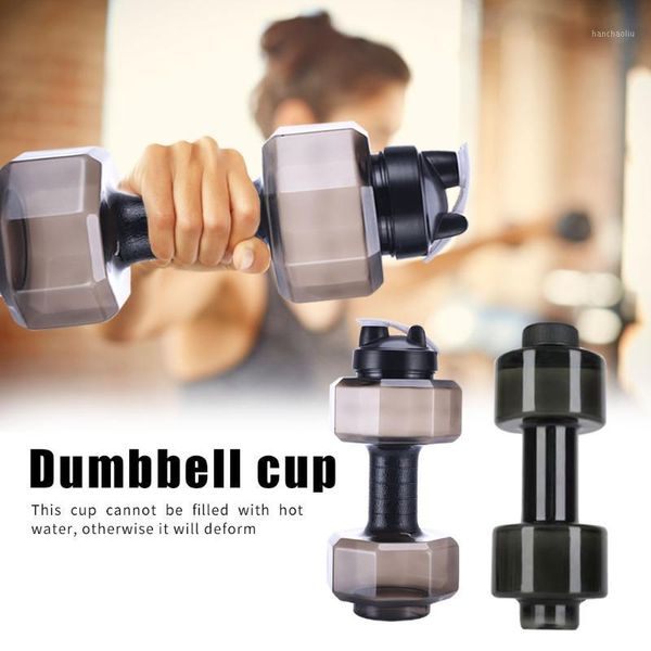 

multifunctional gym sports dumbbell kettle outdoor fitness cycling water bottle for effective working-out accessories1