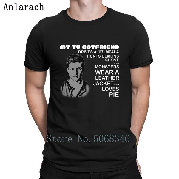 

my tv boyfriend drives a 67 impala hunts demons summer letters 3xl design new fashion unique gift sport hooded sweatshirt hoodie t shirt