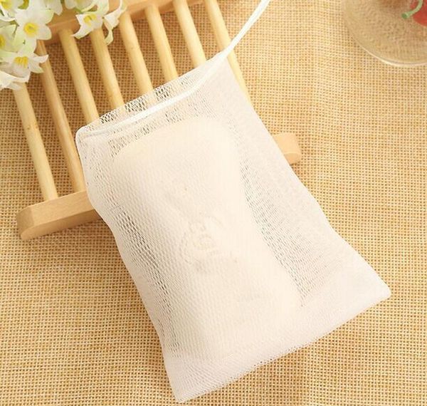 

10pcs/pack mesh soap sack saver pouch drawstring holder bags for making bubbles non-toxic double-layer jllzkqm garden_light