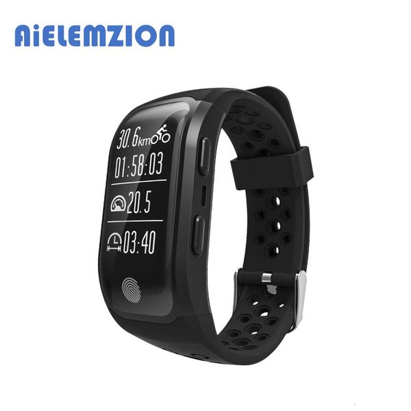 

aielemzion s908 bluetooth wristband intelligent gps cardiac sleep monitor pedometer fitns tracker android ios
