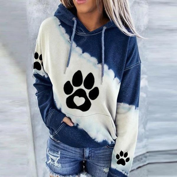 

leisure printing color hoodies women's sweatshirt ladies outdoor matching hooded long-sleeved oversized hoodie undefined, Black