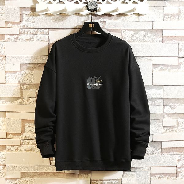 

2021 new brand clothing men hoodies funny cartoon bunny girl print sweatshirt tie-dye casual pullovers drop shipping hgwk, Black