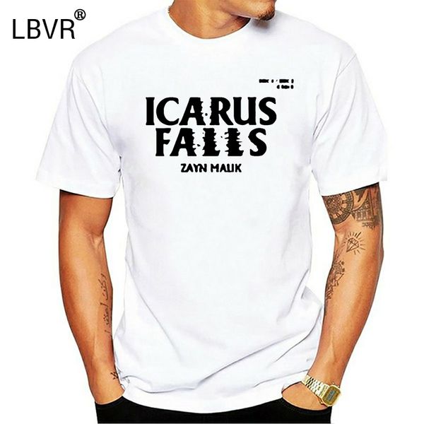 

icarus falls zayn malik white t shirt sport hooded sweatshirt hoodie